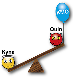 L'enzima KMO regola l'equilibrio tra Quin, dannoso, e Kyna, protettiva. Bloccare KMO potrebbe aiutare a ripristinare un equilibrio più sano?  